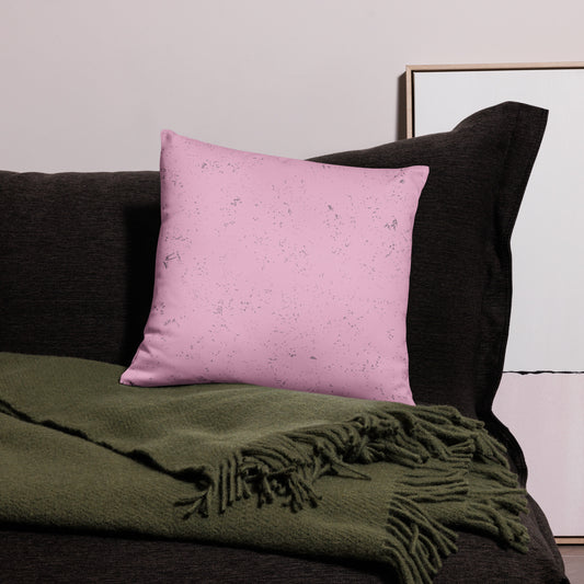 Pink Baby Giraffe~ Wildlife Pillow Case back