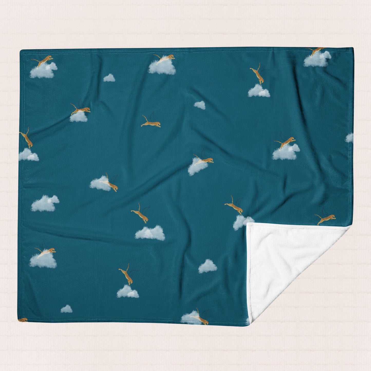 Turquoise Hypoallergenic Throw Blanket