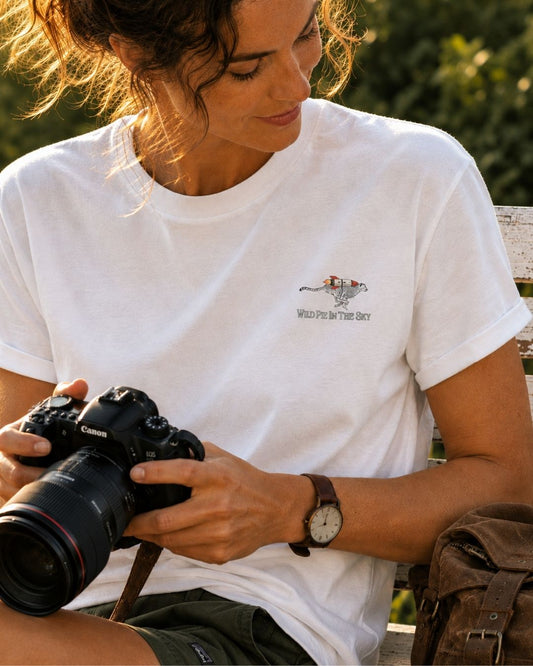 Cheetah~ Oversize Organic Cotton Wildlife T Shirt