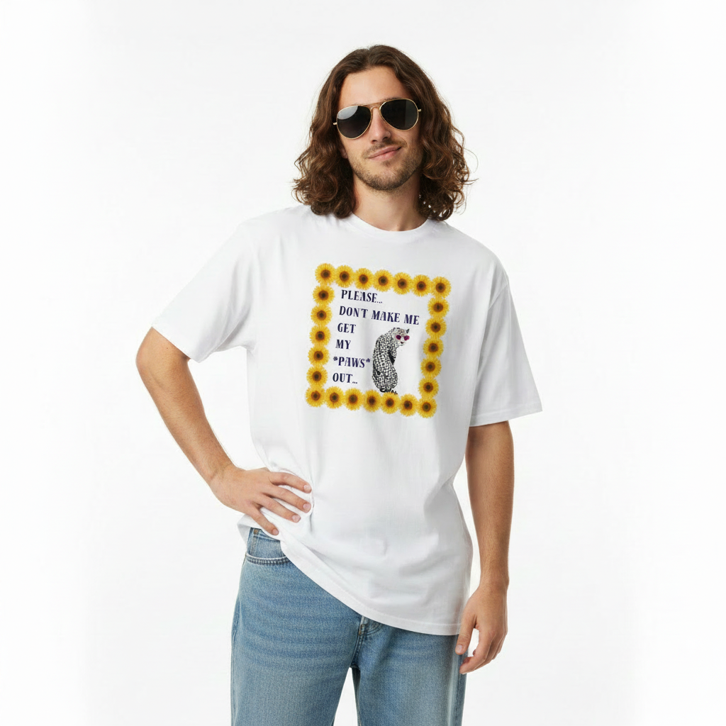 Unisex vegan organic cotton wildlife t-shirt with leopard design – sustainable clothing UK