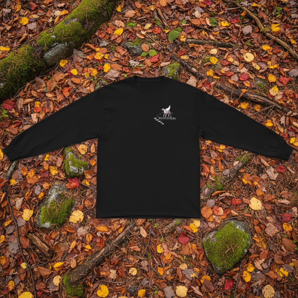 Leopard~ Cotton Long Sleeve Wildlife T Shirt