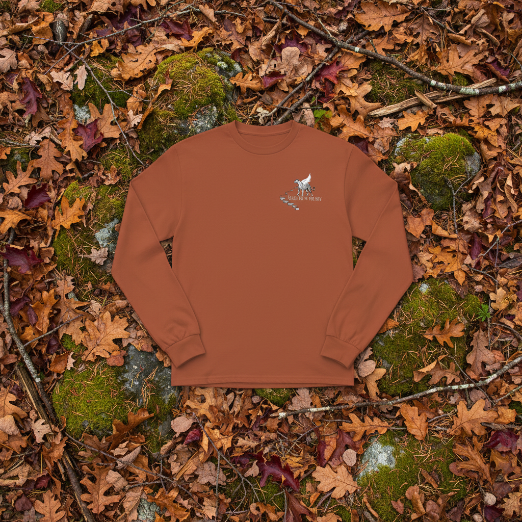 Leopard~ Cotton Long Sleeve Wildlife T Shirt