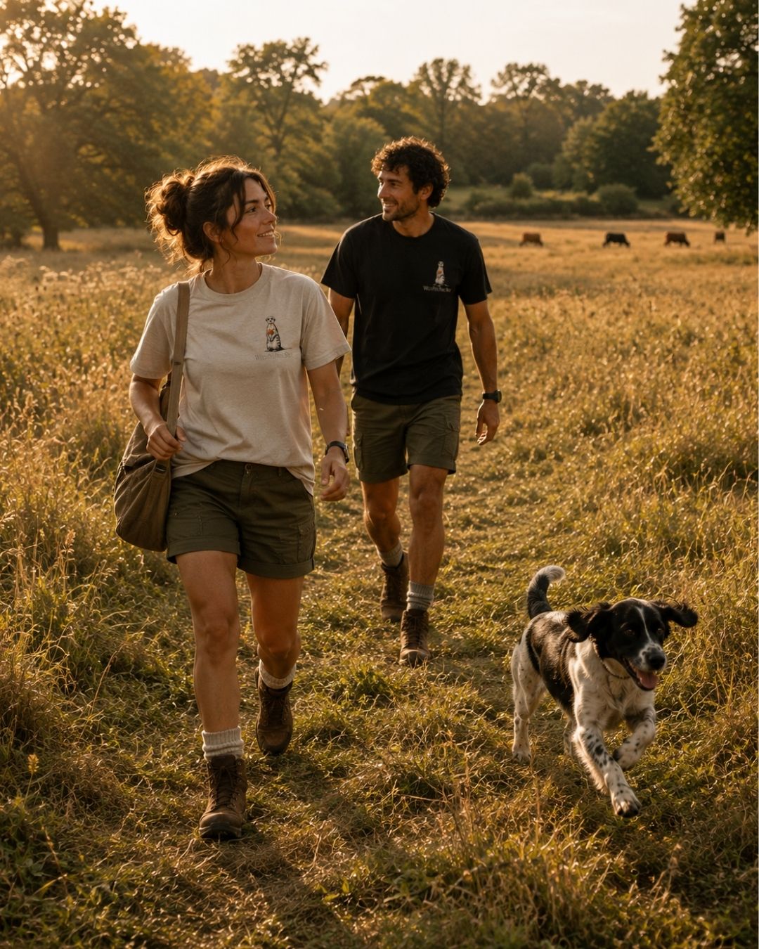 Oversized stone and also black organic cotton unisex wildlife t-shirt featuring small  meerkat chest graphic