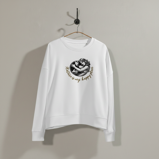 Mother Nature~ Women’s Organic Cotton Wildlife Sweatshirt